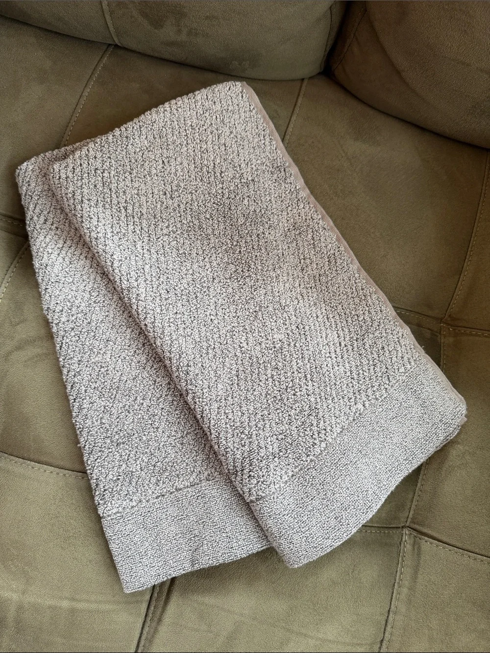 EVERPLUSH 6-Piece Towel Set in Gray
